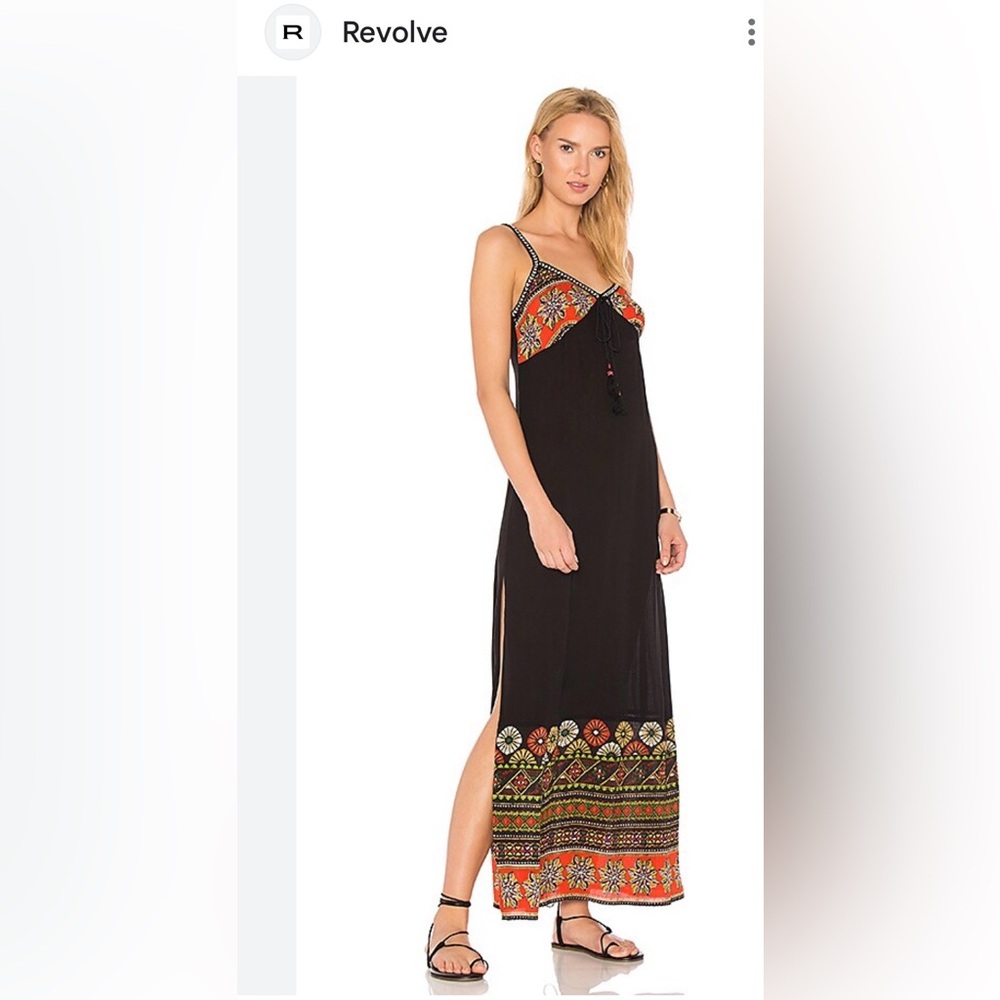 Band of Gypsies Black Maxi Dress